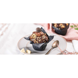 MUFFIN TULIP TRIPLE CHOCOLAT